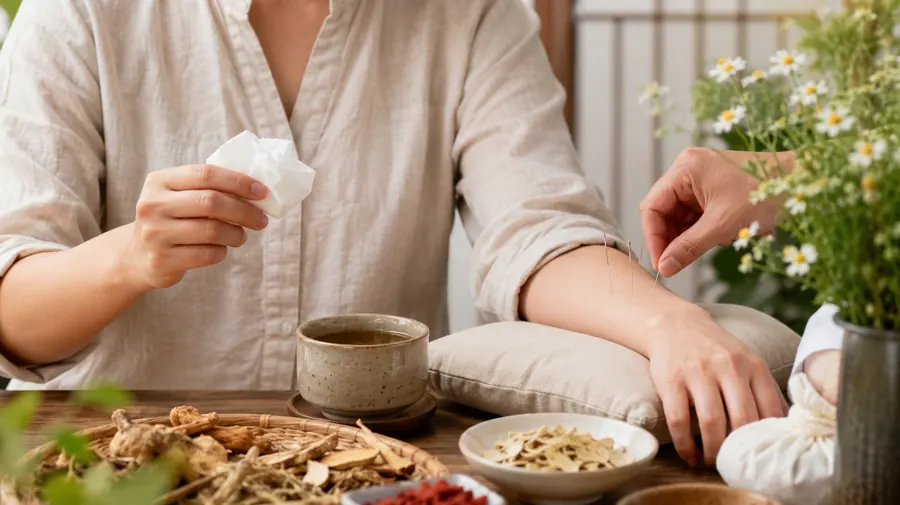 Acupuncture and Chinese natural remedies for hay fever